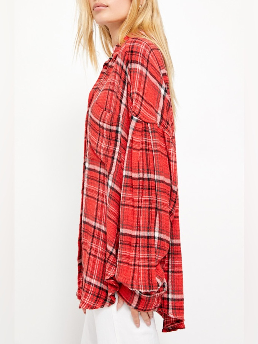 Free People We The Free Hidden Valley Buttondown Size Large